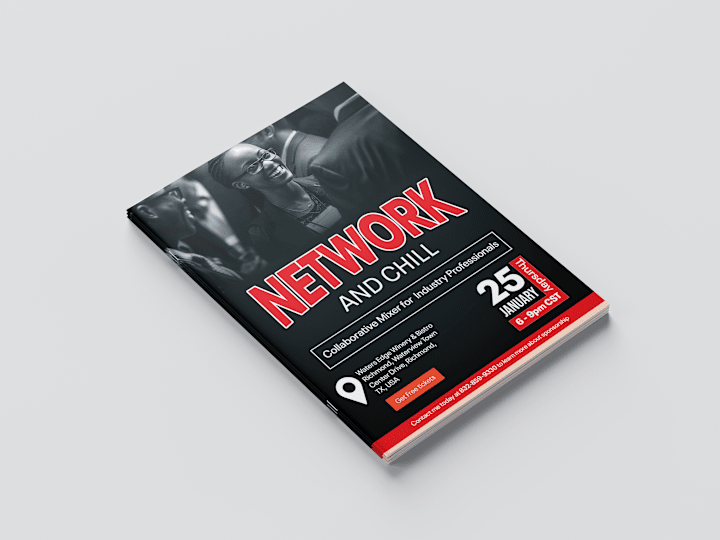 Cover image for Promotional event flyer