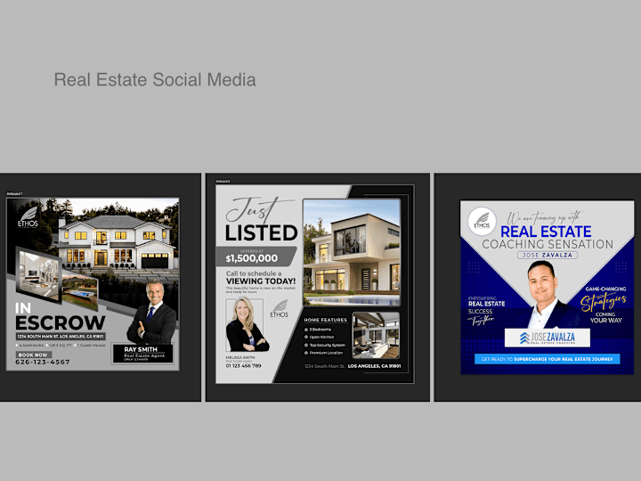 Cover image for Real Estate Social Media Marketing Design