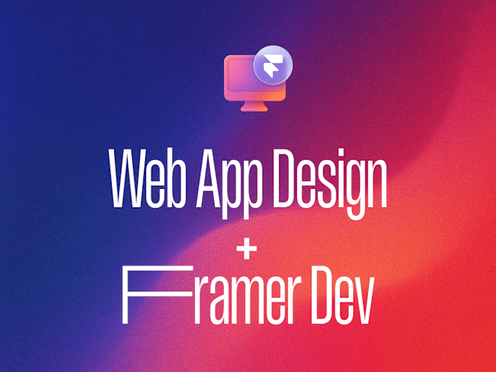 Cover image for Web Design + Framer Development
