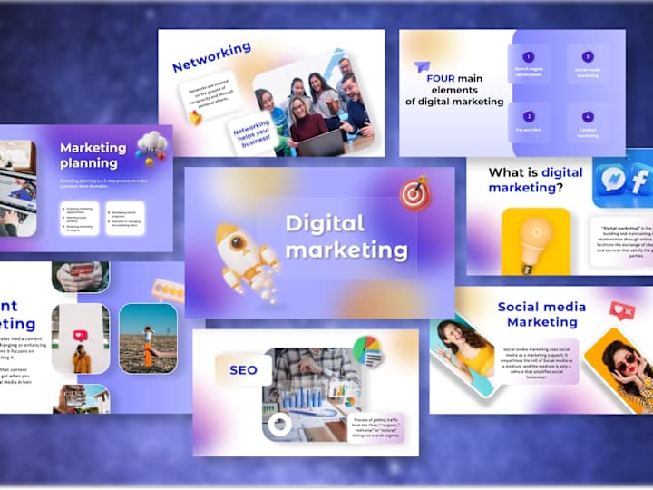 Cover image for Presentation | Digital marketing