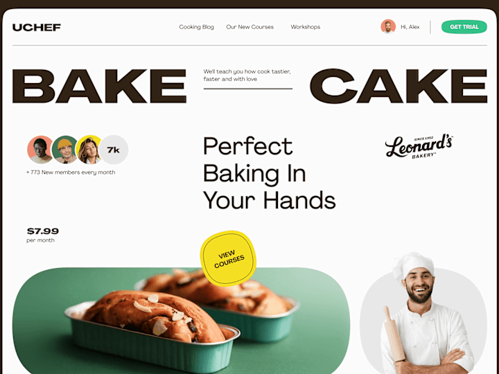 Cover image for Cover page for Cooking Blog