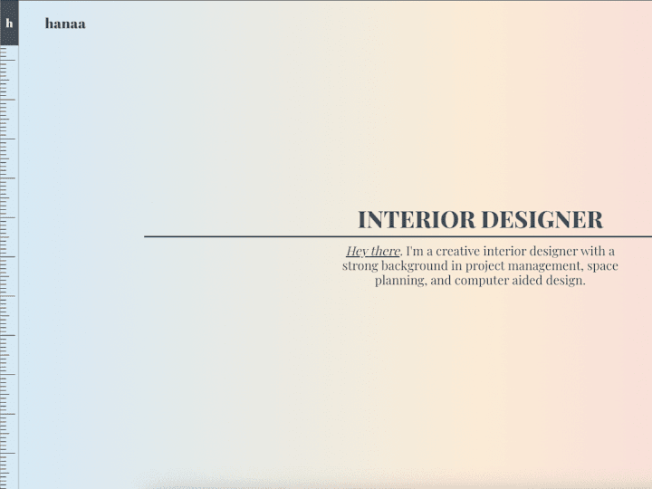 Cover image for Interior designer portfolio