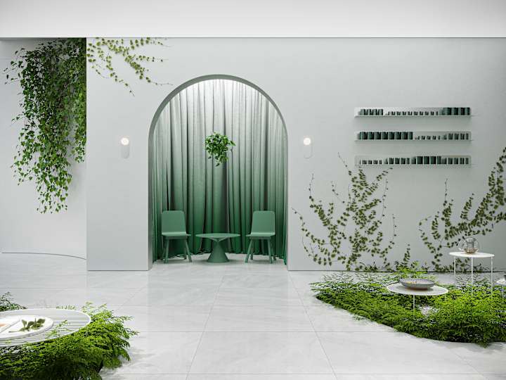 Cover image for Biophilic Tea Store