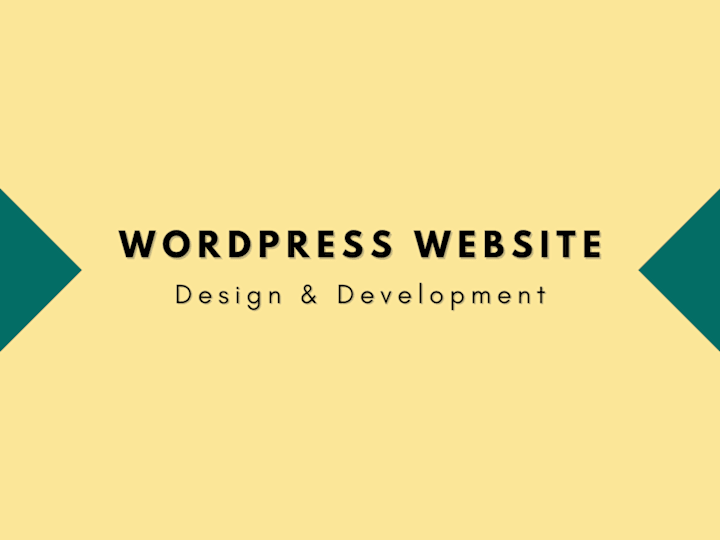 Cover image for WordPress Website Development