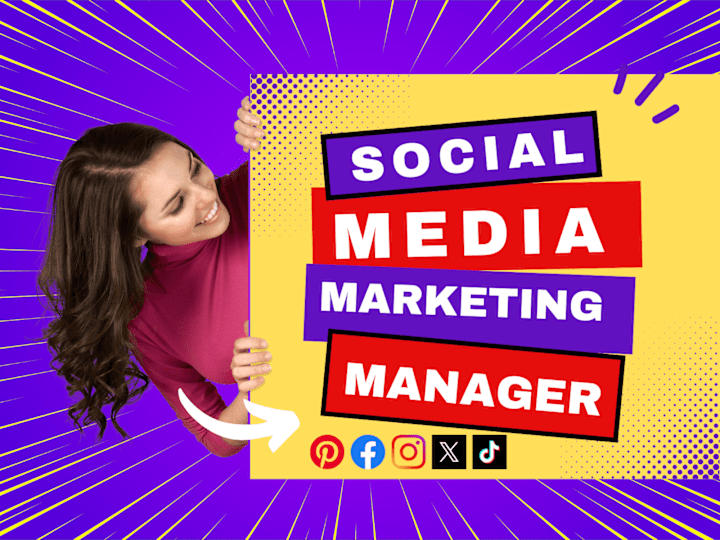 Cover image for I will be your social media marketing manager & content creator