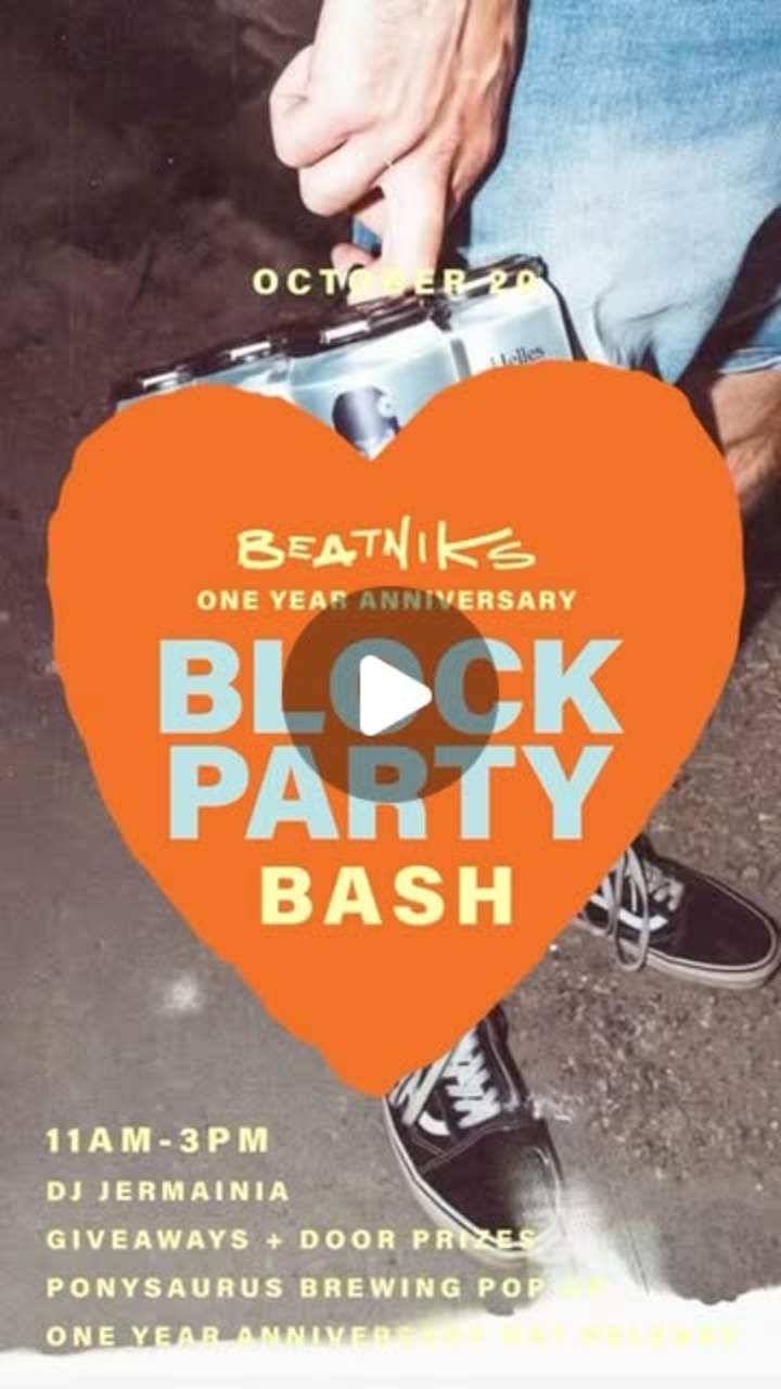 Cover image for Beatniks One-Year Anniversary Celebration
