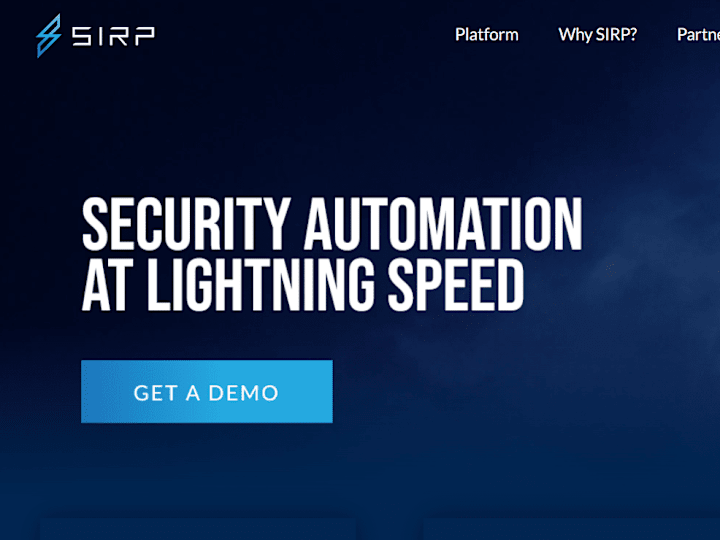 Cover image for SIRP SOAR Platform: Security Automation at Lightning Speed