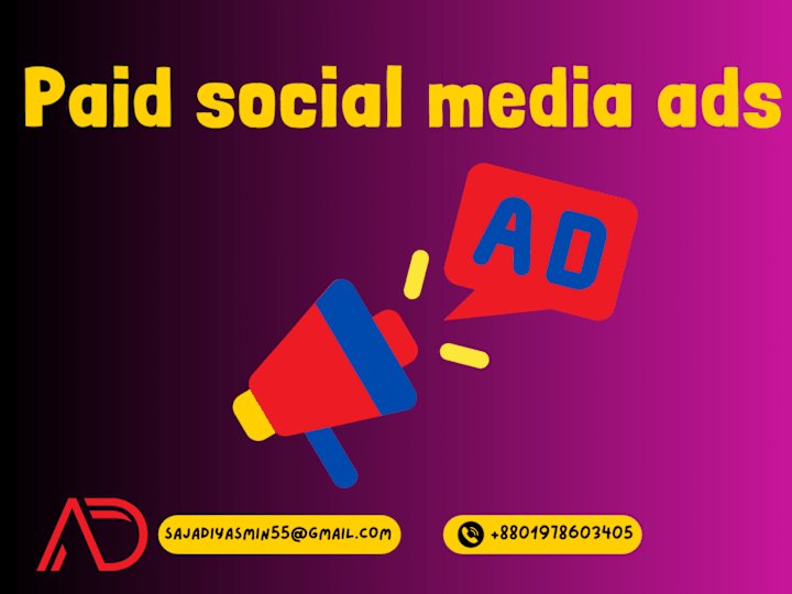 Cover image for I will setup your Paid Social Media Ads