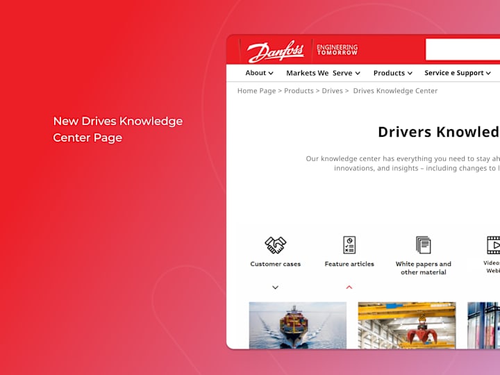 Cover image for Drivers Knowledge Center           Enhancement Project