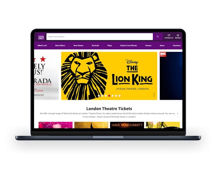 Cover image for Revamped London's biggest ticket sales website