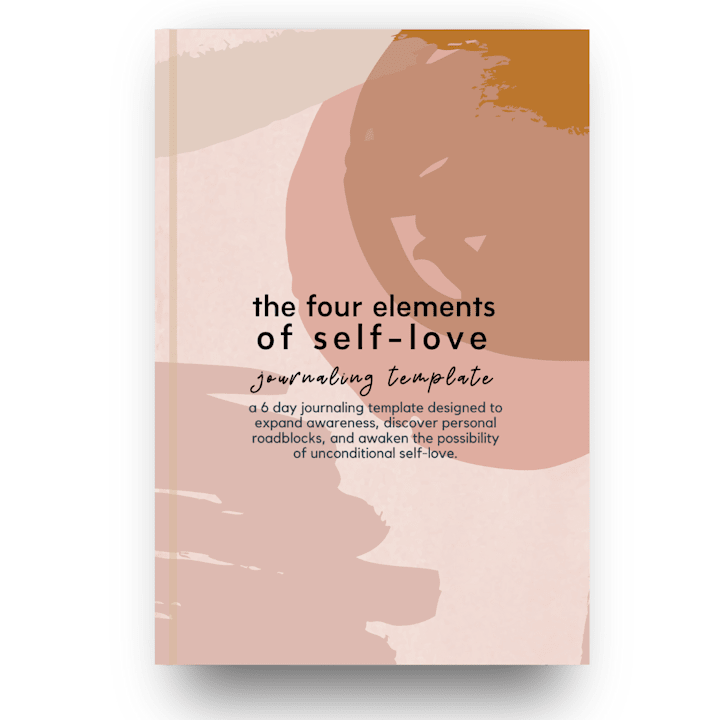 Cover image for Four Elements of Self-Love Journal