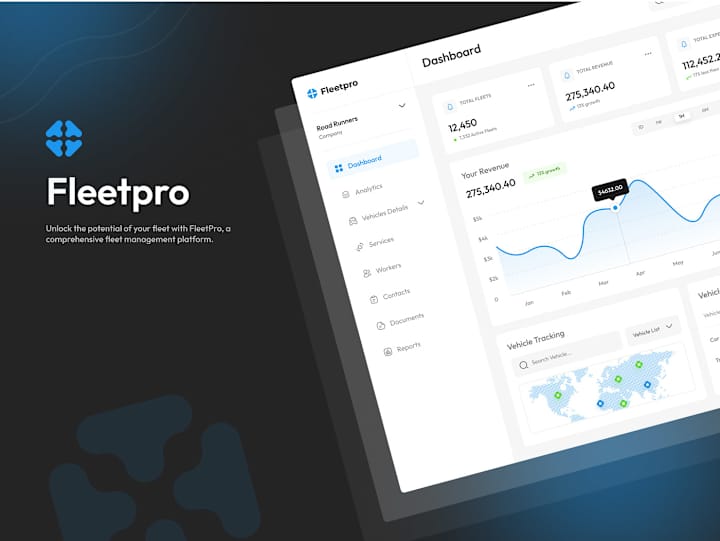 Cover image for Fleetpro - Fleet Management Platform