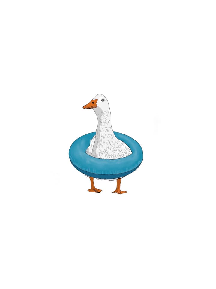 Cover image for Duck in the water