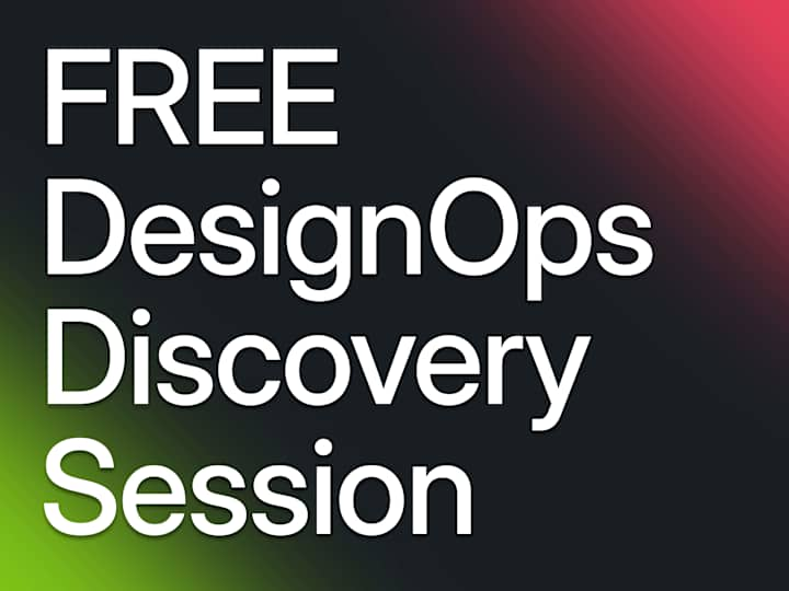 Cover image for FREE DesignOps Discovery Session