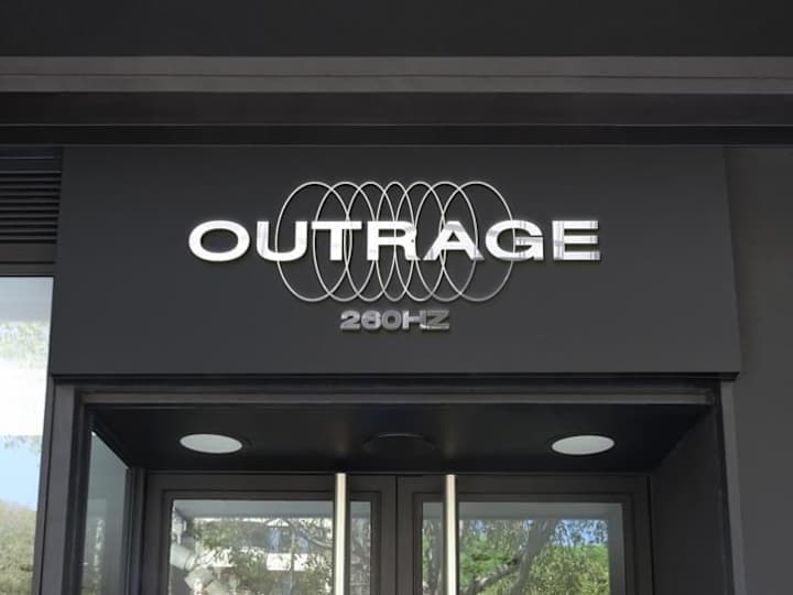 Cover image for Branding for OUTRAGE - music shop