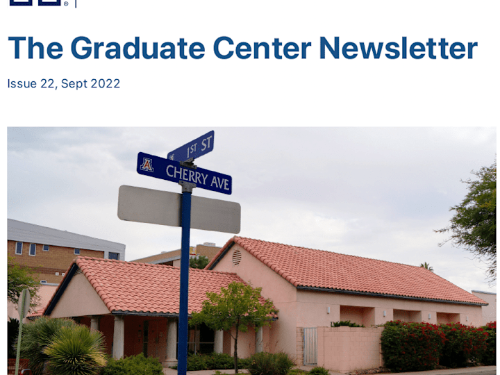 Cover image for The Graduate Center Newsletter