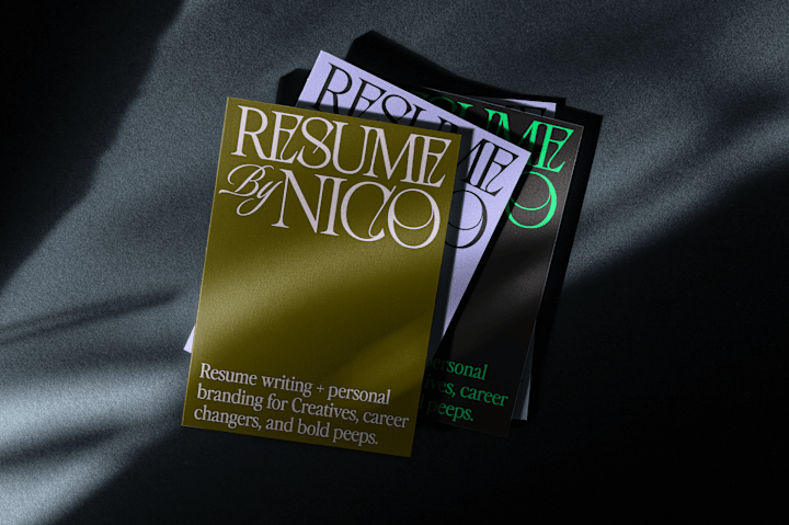 Cover image for Brand Identity Design: Resume By Nico