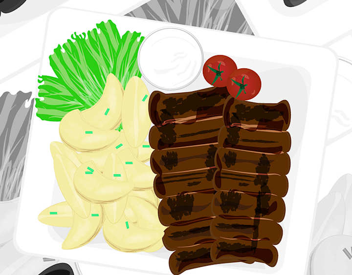 Cover image for The Food Illustration Series on Behance