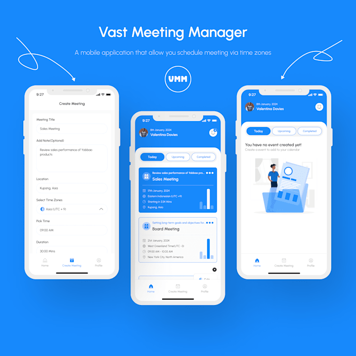 Cover image for Vast Meeting Manager Case Study :: Behance