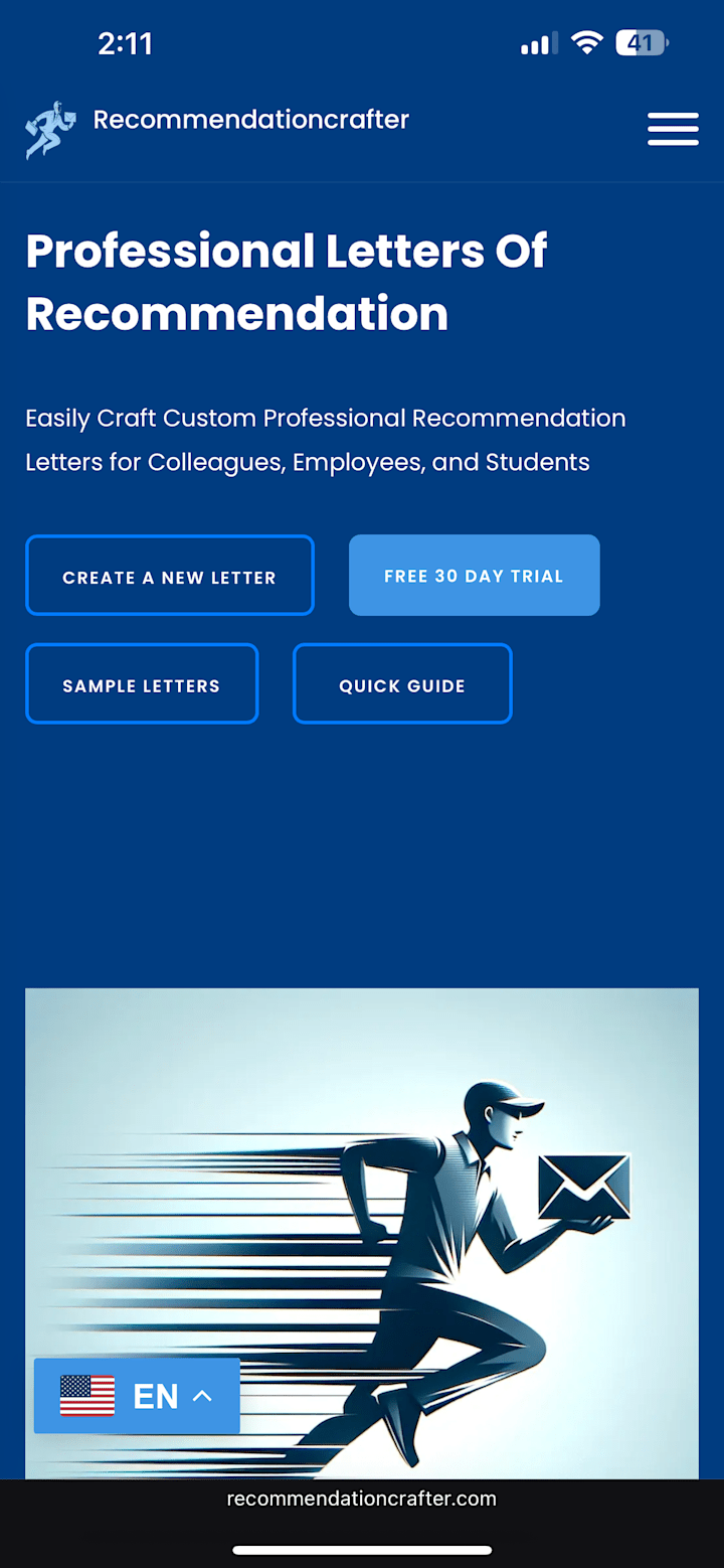 Cover image for Use Professional Letters of Recommendation Generator