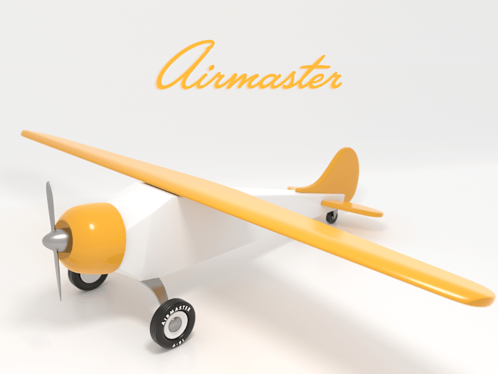 Cover image for Airmaster Toy Airplane