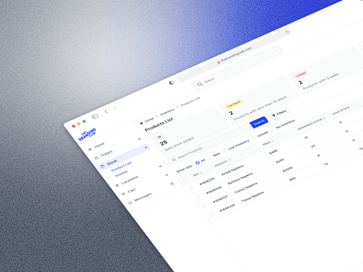 Cover image for Supplier Dashboard Userflow - SaaS Application