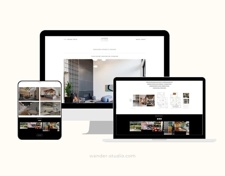 Cover image for Squarespace Design for Home Renovation, Interior Design
