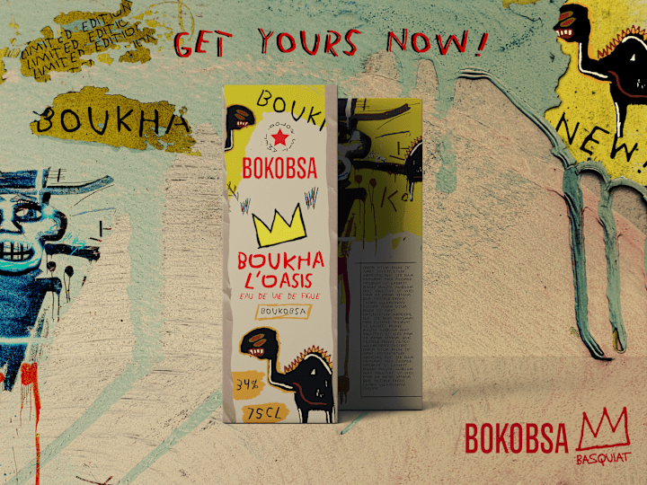 Cover image for BOUKHA BOUKOBSA - BASQUIAT EDITION. :: Behance