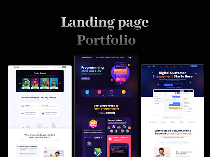 Cover image for  Landing Page and Web Page Design Solutions- Figma