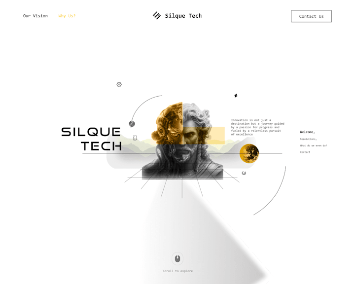 Cover image for SilqueTech Concept Landing Page