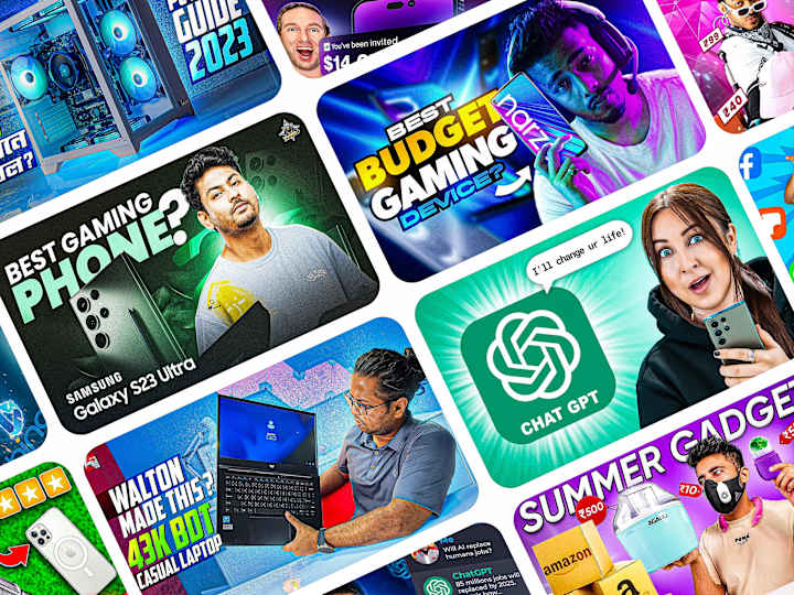 Cover image for Tech, Gadgets, and Review Youtube Thumbnails