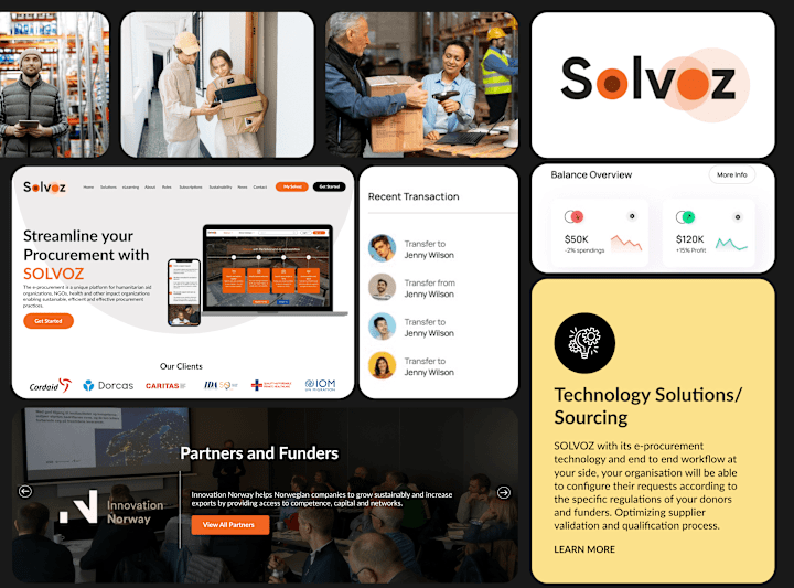Cover image for Tech Consultation Website & WordPress Development for Solvoz