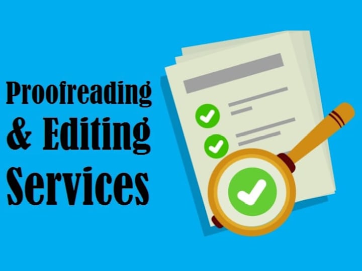 Cover image for Proofreading and Editing Services for Publishing Company