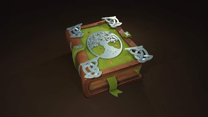 Cover image for Stylized Book in 3D