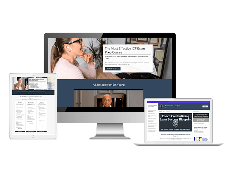 Cover image for Full Kajabi Funnel & Course Build for ICF Pre-Certification