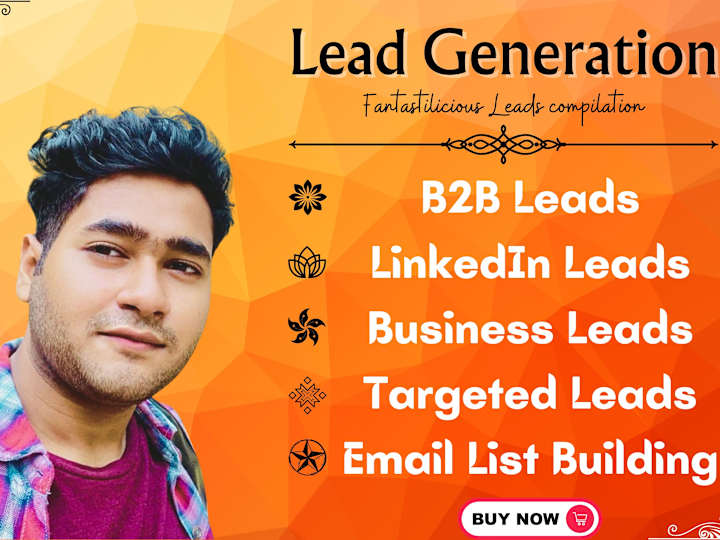 Cover image for I provide Authentic Lead Generation{B2B, LinkedIn, Real Estate}