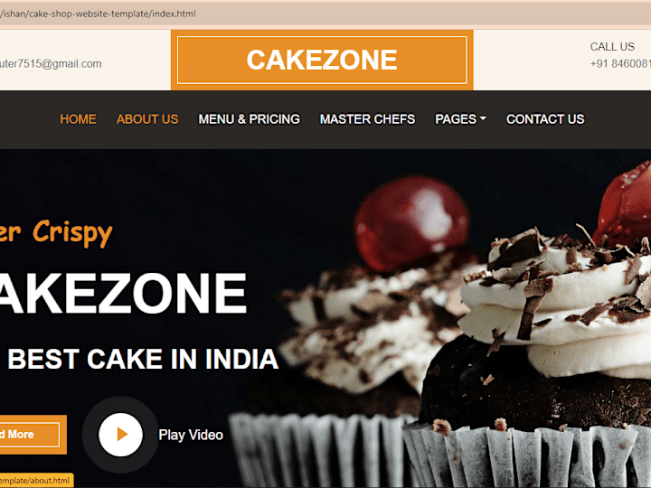 Cover image for GitHub - ISHAN8585/cake-shop-template