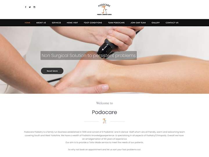 Cover image for Podocare | Web Design & Development