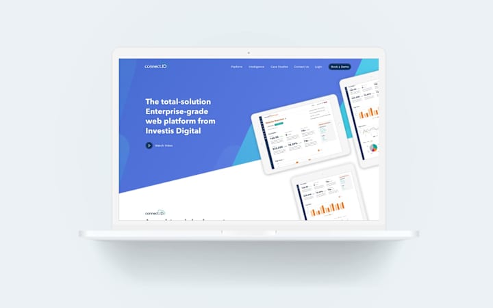 Cover image for Website Design and Visual Identity for Connect.ID