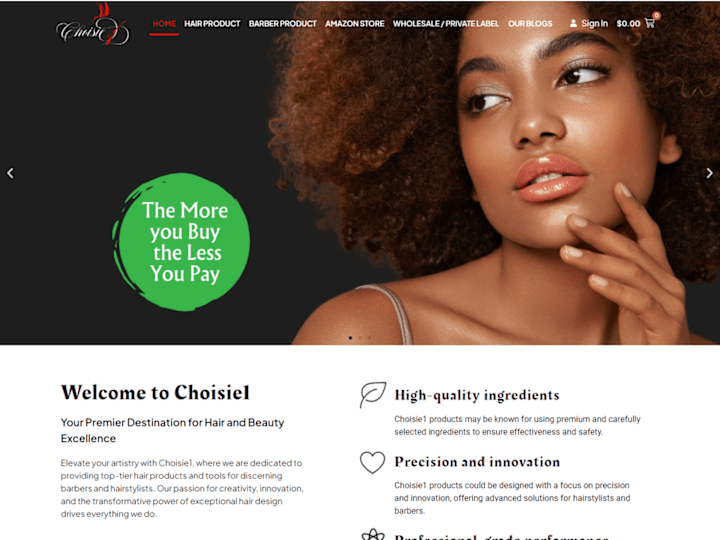 Cover image for E-commerce Website Redesign