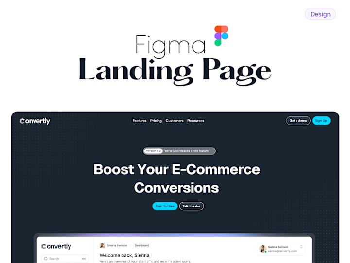 Cover image for Landing Page Design