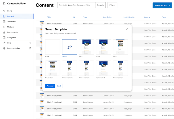 Cover image for Content Creation Dashboard with Generative AI