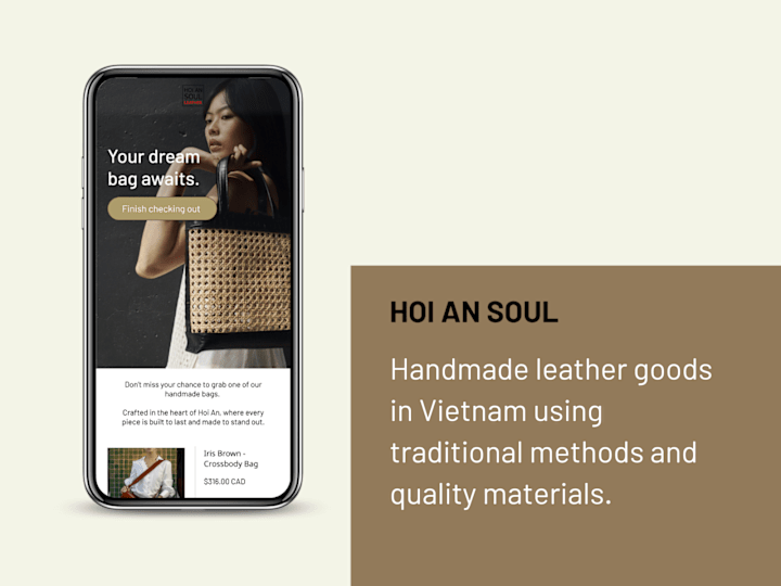 Cover image for Lifecycle Emails for Hoi An Soul