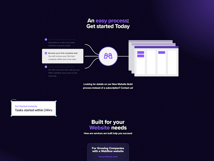 Cover image for Mathew: Unlimited Webflow Development & Design Subscription