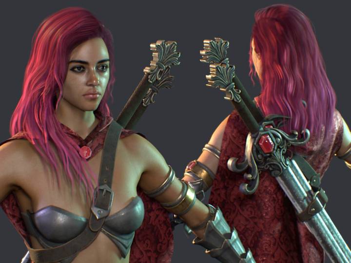 Cover image for Realistic 3D Character Model Creation for Video Games