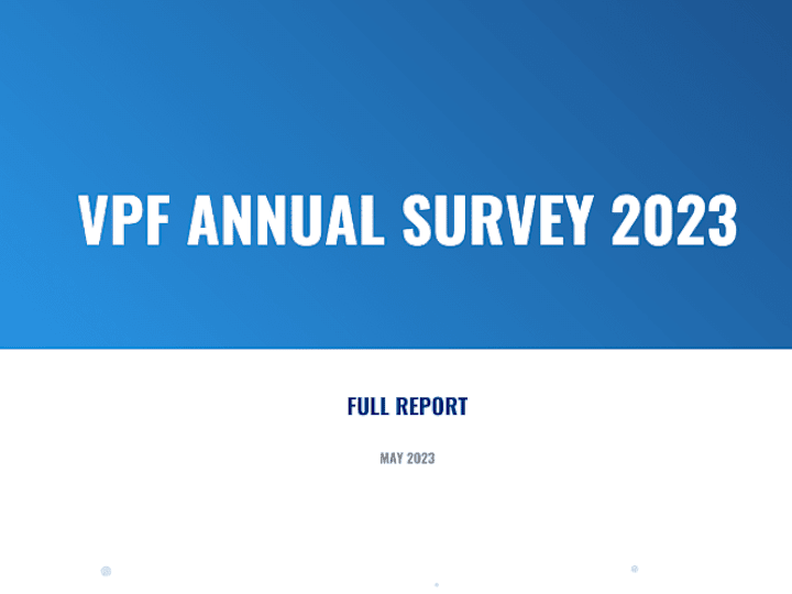 Cover image for Report Writer - VPF Annual Report