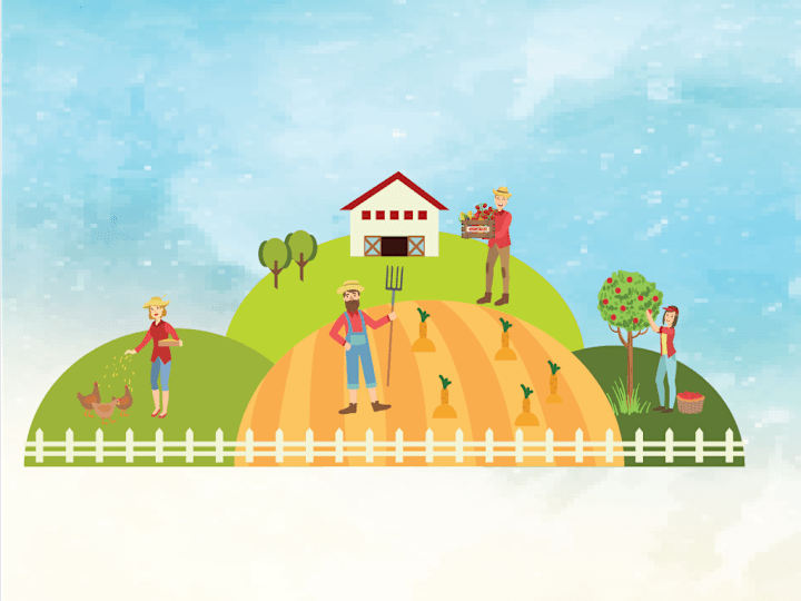 Cover image for Family Farming Infographic Animation