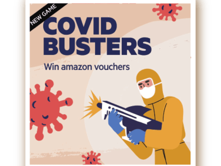 Cover image for Covid Busters Game for OyoRooms