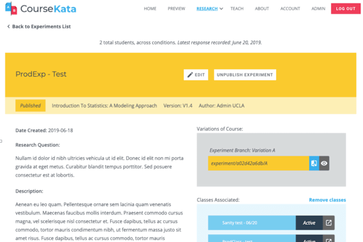 Cover image for CourseKata - UCLA