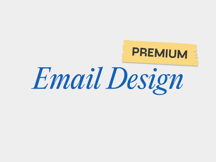 Cover image for Premium Package (Unlimited Email Designs)